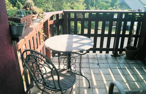 Reetz Apartment | Ferienwohnung 2 mit Balkon und Kamin für 4 Personen - Ferienwohnungen Willrich