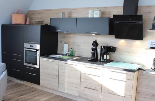 Nordseebad Burhave Apartment | Ferienwohnung 4, Hoddersdiek 1 - Fewo 4, Dusche, WC, 1 Schlafraum