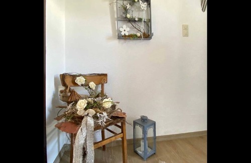 Osteel Apartment | Ferienwohnung Am Alten Deich mit Balkon