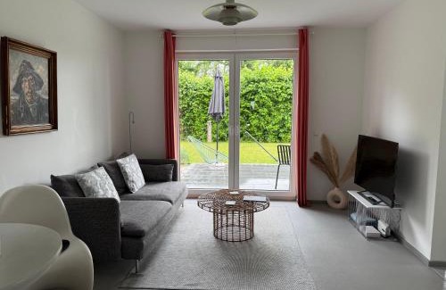 Graal Mueritz Apartment | Ferienwohnung Backfisch, 500m zum Strand, Terrasse mit Garten