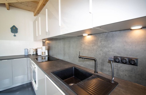 Petersdorf Apartment | Ferienwohnung Blå mit Garten in Strandnähe