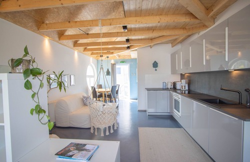 Petersdorf Apartment | Ferienwohnung Blå mit Garten in Strandnähe