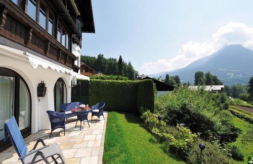 Stanggaß Apartment | Ferienwohnung für 2 Pers., ca. 74 m², Wohnzimmer, Schlafzimmer, Küche und Terrasse