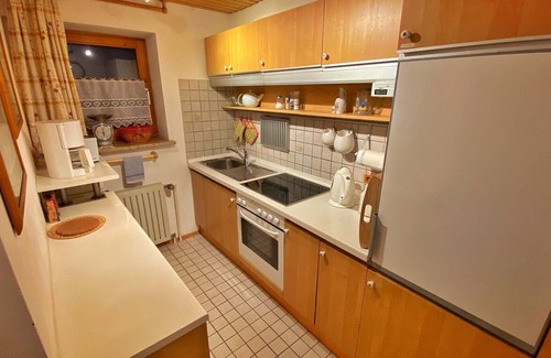Bischofswiesen Apartment | Ferienwohnung für 1-3 Personen, ca. 52 m², 1 Schlafzimmer, Wohnzimmer, Küche, Terrasse