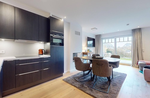 Hornum Apartment | Ferienwohnung für 4 Personen mit Sauna und Terrasse