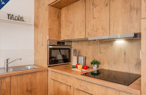 Garz Apartment | Ferienwohnung Haffblick 8 - "exklusives 61m² Apartment mit Haff-blick Ruhige Lage Balkon & Wlan