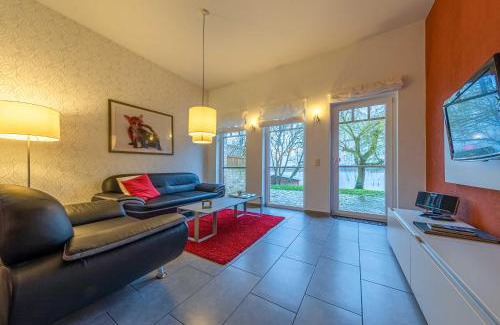 Muritz Apartment | Ferienwohnung Haubentaucher - Historische Scheune mit Seezugang im Naturpark für Familienurlaub mit Hund