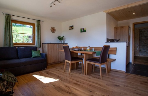 Inzell Apartment | Ferienwohnung Kienberg, 50m², 1 Separates Schlafzimmer, Balkon