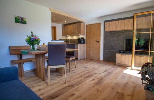 Inzell Apartment | Ferienwohnung Kienberg, 50m², 1 Separates Schlafzimmer, Balkon