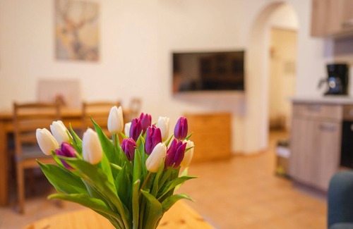 Breitmoos Apartment | Ferienwohnung Maxl für 2-4 Personen, 2 Schlafzimmer mit Balkon, 60 m²