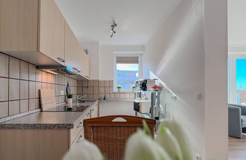 Horumersiel Apartment | Ferienwohnung mit ca. 58 qm für bis zu 4 Personen mit Balkon