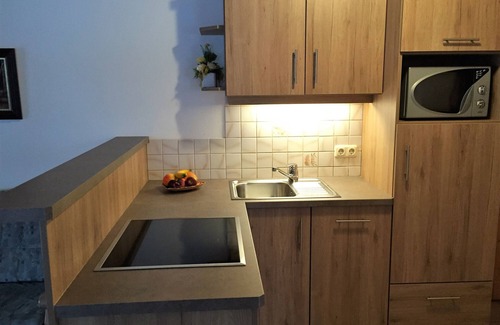 Bischofswiesen Apartment | Ferienwohnung Nr. 17 für 2 - 3 Pers., ca. 50 m², 1 Schlafzimmer, Wohnraum mit Kochnische, Balkon