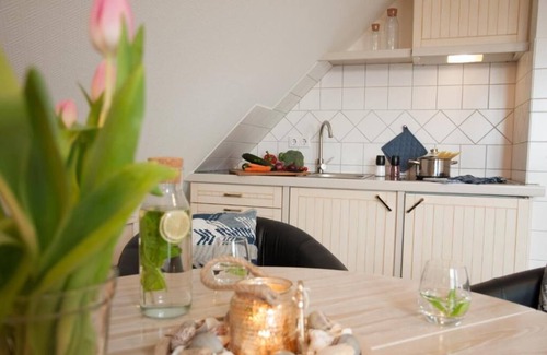 Dagebuell Apartment | Ferienwohnung Pidder Lüng, 40qm, 1 Schlafzimmer, 1 Wohn-/schlafzimmer, Max. 4 Personen