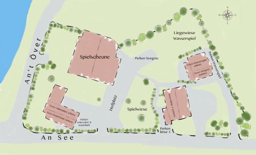 Bunsdorf Apartment | Ferienwohnung Seegras - mit Spielscheune, direkt am Wittensee