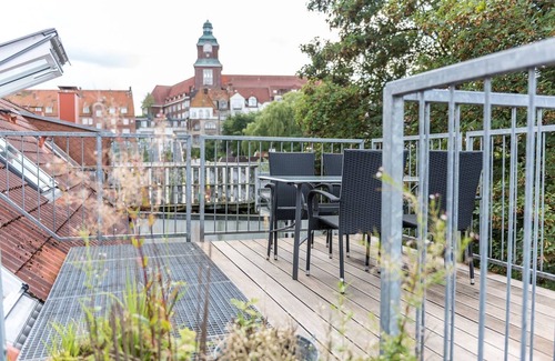 Flensburg Apartment | fewo1846 - flensBURG/centrally located elegant maisonette apartment on the 4th floor -