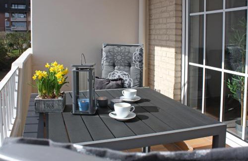 Wassersleben Apartment | fewo1846 - Strandresidenz Wassersleben KuestenNest - luxuriöses Studioapartment mit Balkon und Meerblick