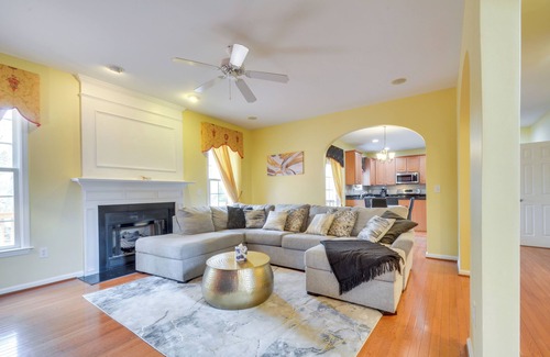 Holly Springs Cottage | Fire Pit + Pool Access: Quiet Holly Springs Home