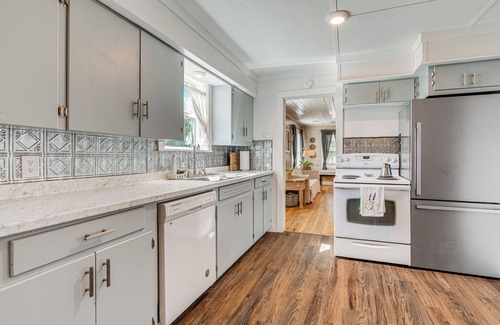 Spicewood House | Fire Pit & Yard: Dog-Friendly Spicewood Home