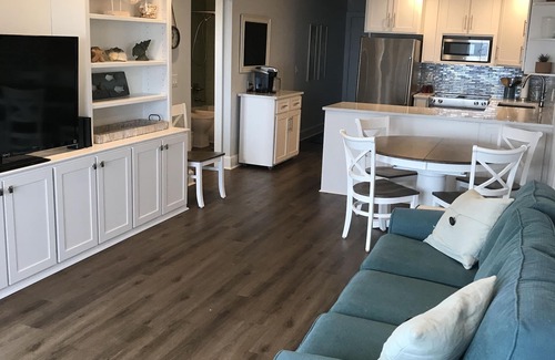 Surfside Beach Condo | First Floor Beachfront condo with direct access to the pool and beach walkway.