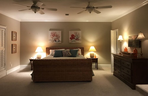 Meridian House | Fish crab off private dock/ hot tub golf cart outdoor kitchen kayaks and more!