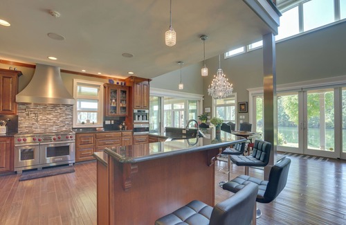 Alabaster House | Fish, Swim & More: Lakefront Alabaster Home