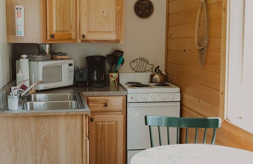 Seeley Lake Cabin | Fisherman Cabin at Tamaracks Resort with a lovely view of Seeley Lake, Montana