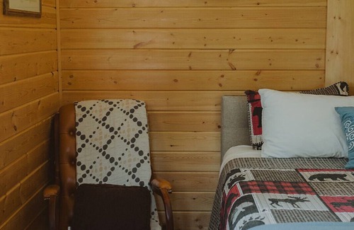 Seeley Lake Cabin | Fisherman Cabin at Tamaracks Resort with a lovely view of Seeley Lake, Montana