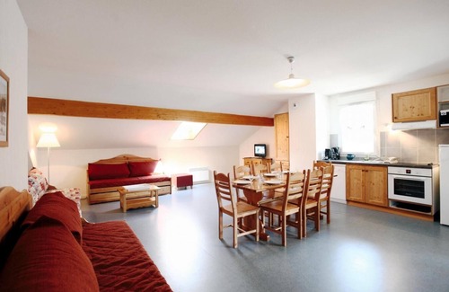 Avrieux Apartment | Fitness, parking, tv, ski locker, 35m², La Norma