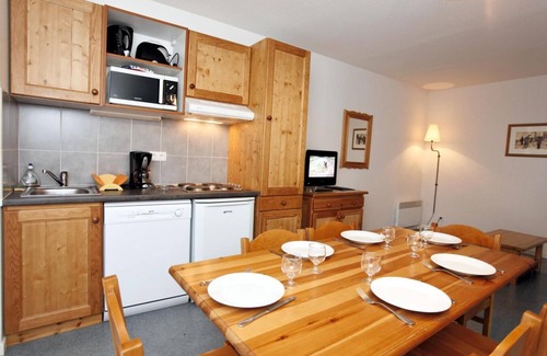 Avrieux Apartment | Fitness, parking, tv, ski locker, 35m², La Norma