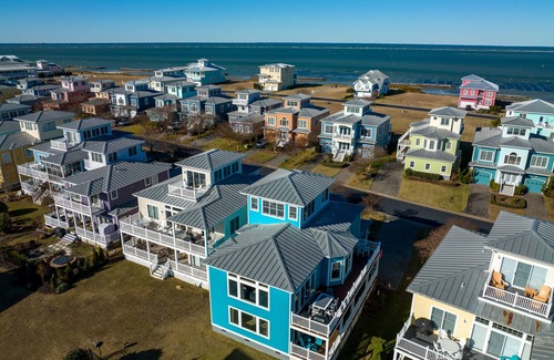Cape Charles House | Five Minute Walk to the Beach Sleeps 11