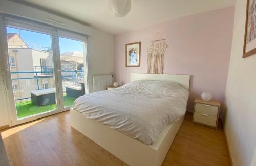 Le Portel Apartment | Fl’Heurt de Mer appartement au pied de la plage, vue mer