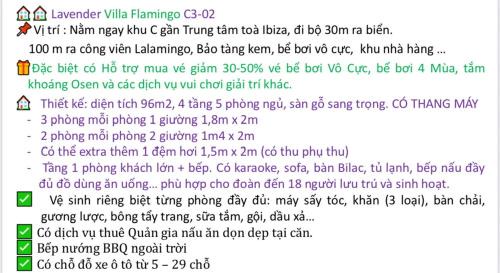 Hoang Hoa Villa | Flamingo Hải Tiến - Lavender Villa 6 phòng ngủ