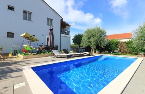Skatari Villa | Flat Villa Maya with private pool, garden near the town center