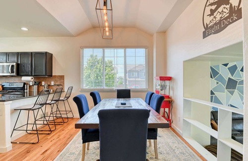 Security-Widefield House | FlightDeck Hot Tub Under the Stars | Full Gym Projector Near Downtown CS