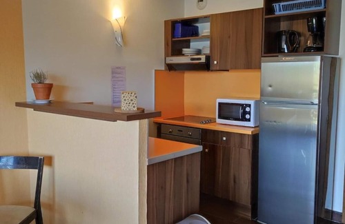 Jausiers Apartment | Floor -2, view valley, swimming pool, sauna, terrace, parking, tv, 50m², Pra Loup