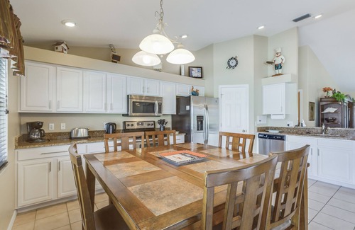Biggar Villa | Florida Waterfront Home with WiFi Private Pool - Short Drive to Beach