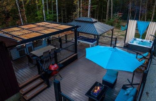 Hico House | Forest Gap - Pizza oven, hot tub, EV charger