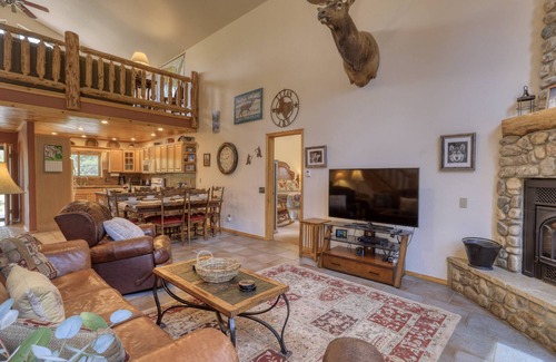 Pagosa Highlands House | Forest View House: Cozy Cabin with Huge Deck, Mountain Views, and Access to Turkey Springs Trails