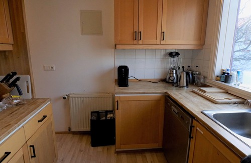 Hliðar Apartment | Four double beds down-town main street.