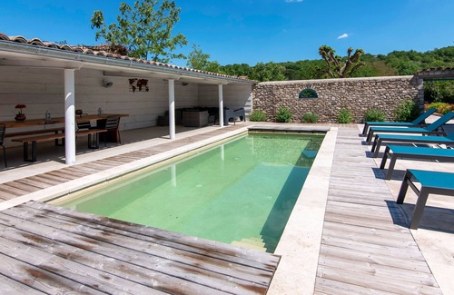 Saint-Jean-de-Maruejols-et-Avejan House | Mas Picholine - Maison pour 10 avec piscine