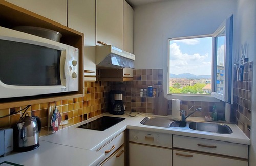 Frejus Plage Apartment | FREJUS PLAGE La Miougrano T1 Bis 36m2 Swimming Pool - Beach 150m away Beautiful Balcony 4 People