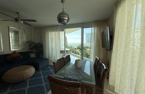 Flamingos Apartment | Frente al Mar con dos terrazas en la mejor ubicacion de Nuevo Vallarta y Bucerias