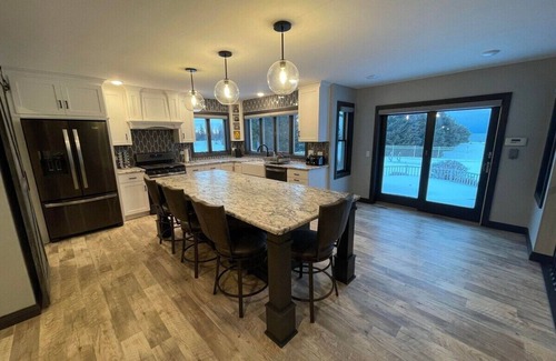 Kewaunee House | Freshly Updated Lake Michigan Home, Heated Pool!