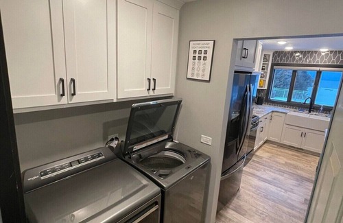 Kewaunee House | Freshly Updated Lake Michigan Home, Heated Pool!