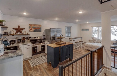 Pequot Lakes House | Full Remodeled Home, Amazing Views, Boat House Top Patio & More!