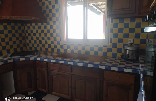 La Riviere Saint-Louis House | Fully equipped room with pool.