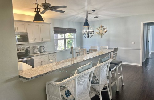 Pinehurst House | Fun house with pool and water view