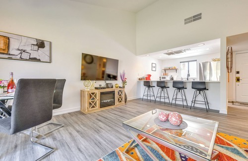 Palm Desert Apartment | Furnished Patio + Resort Pools: Palm Desert Condo
