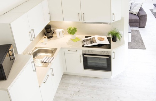 Holm Apartment | FW Möwennest Flensburg mit Stellplatz, Wlan, Waschmaschine & Trockner