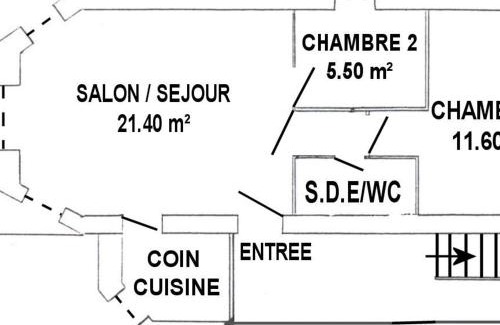 Tharon-Plage House | Gîte à Tharon: 2 chambres, terrasse, parking, proche mer - FR-1-306-1026